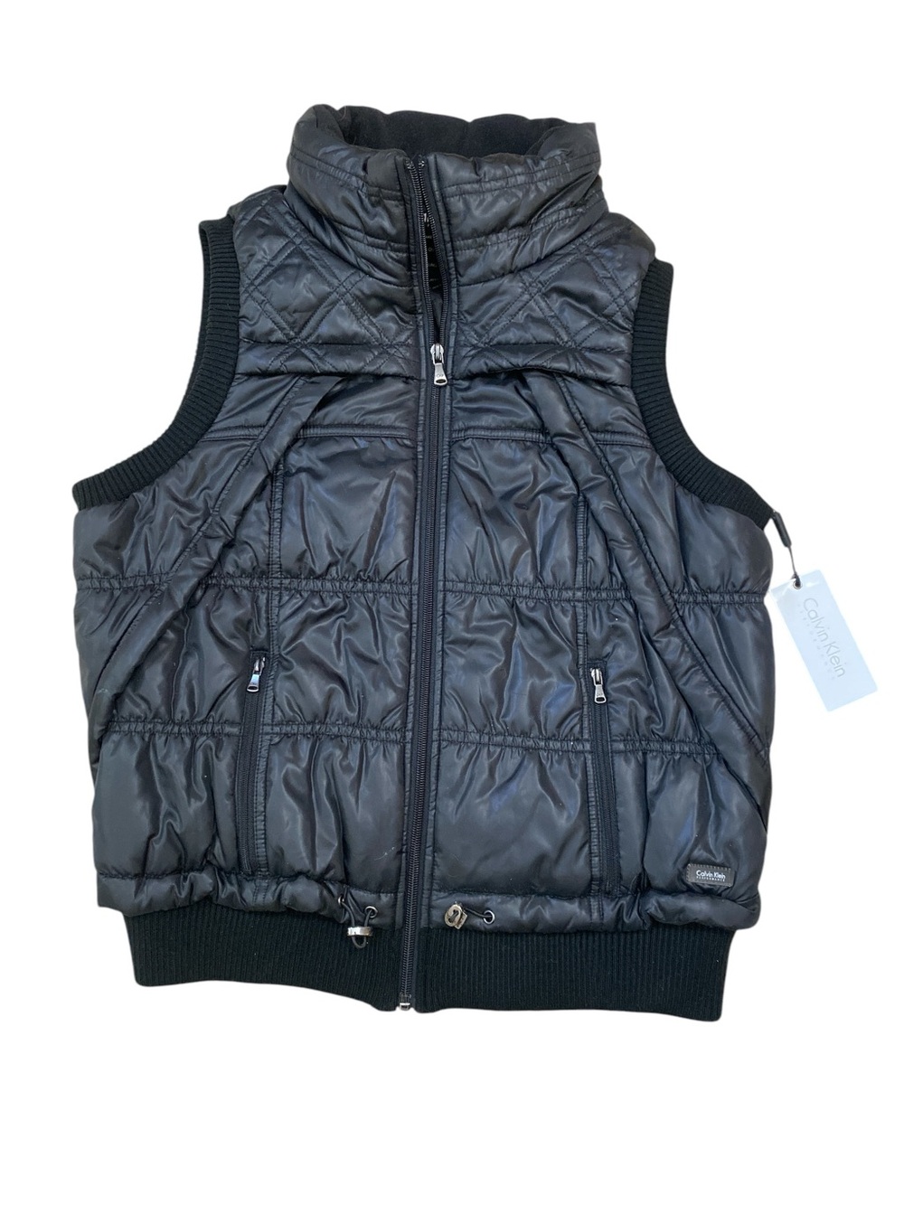Calvin Klein Black Quilted Puffer Vest